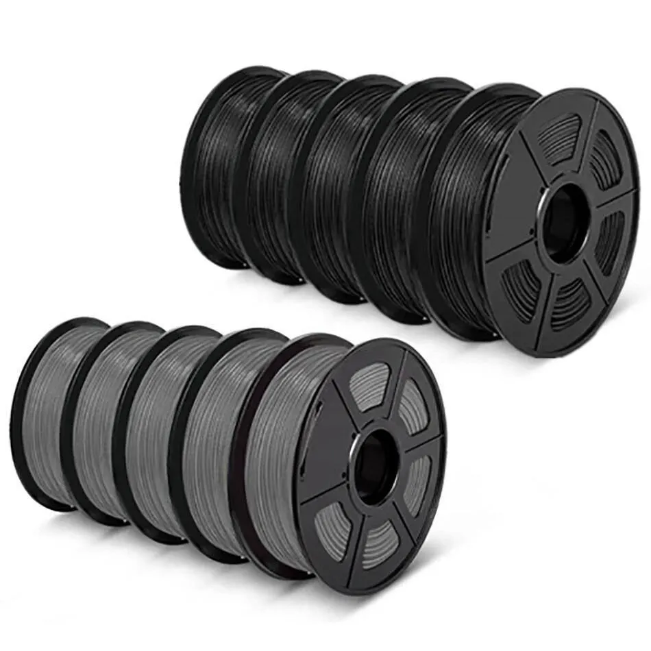 SUNLU PLA 10x1kg: High Quality 3D Printer PLA Filament