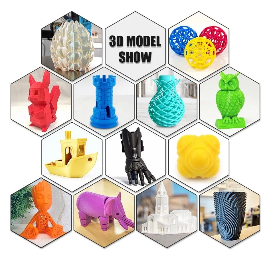 SUNLU PLA 10x1kg: High Quality 3D Printer PLA Filament