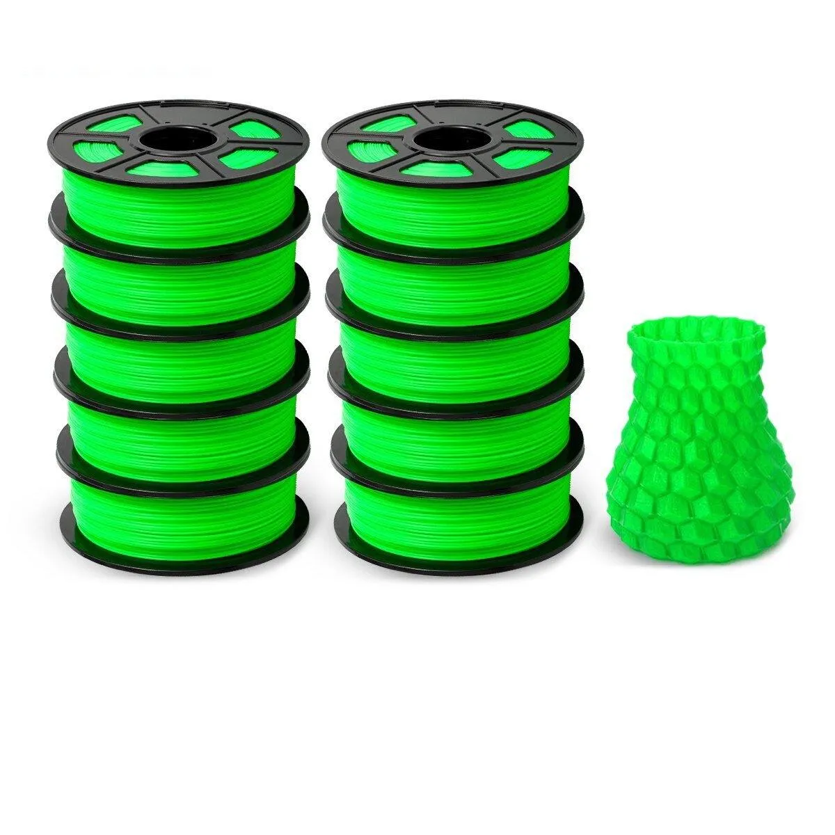 SUNLU PLA 10x1kg: High Quality 3D Printer PLA Filament