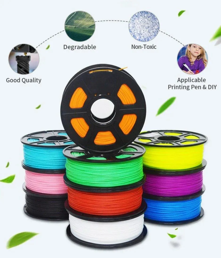 SUNLU PLA  10x1kg: High Quality 3D Printer PLA-PLUS Filament