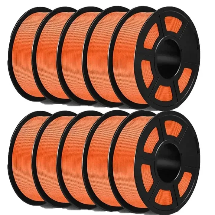 SUNLU PLA  10x1kg: High Quality 3D Printer PLA-PLUS Filament