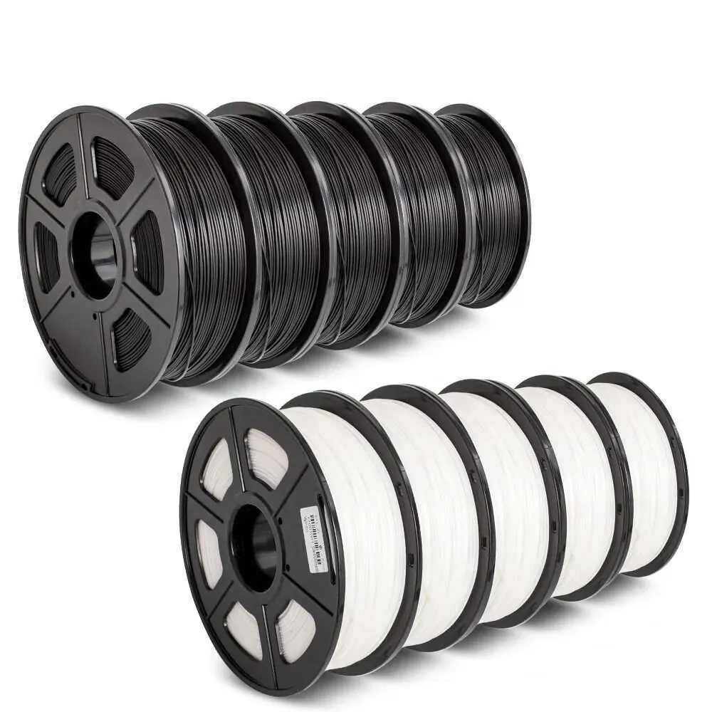 SUNLU PLA  10x1kg: High Quality 3D Printer PLA-PLUS Filament
