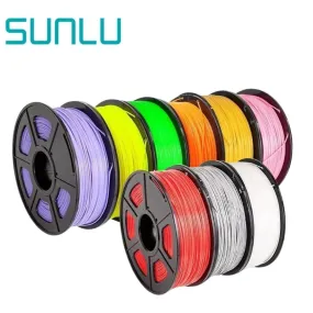 SUNLU PLA 3D Printer Filament: 1.75mm 1kg Many Colours