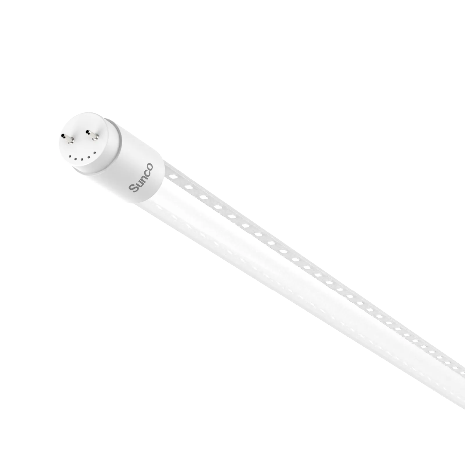 T8 LED Tube, 4ft, Clear, Bypass, Type B, 15W, Single/Double Ended, 1800 Lumens