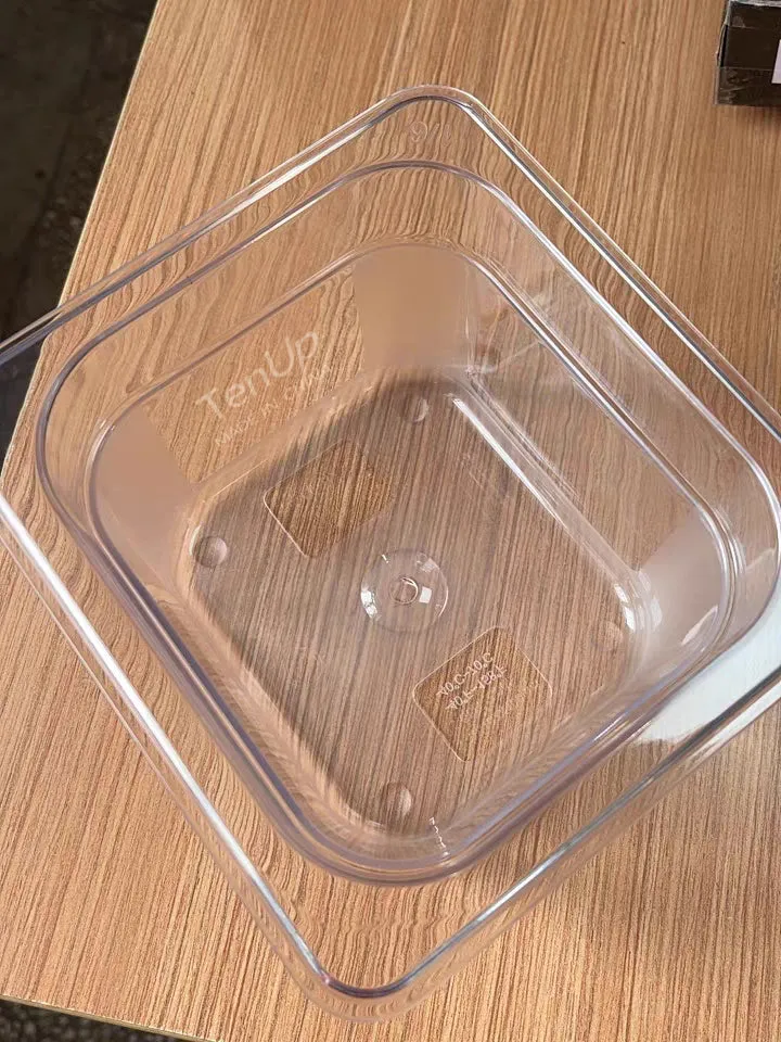 TenUp Polycarbonate Food Pan 1/6 Size 4'' Deep