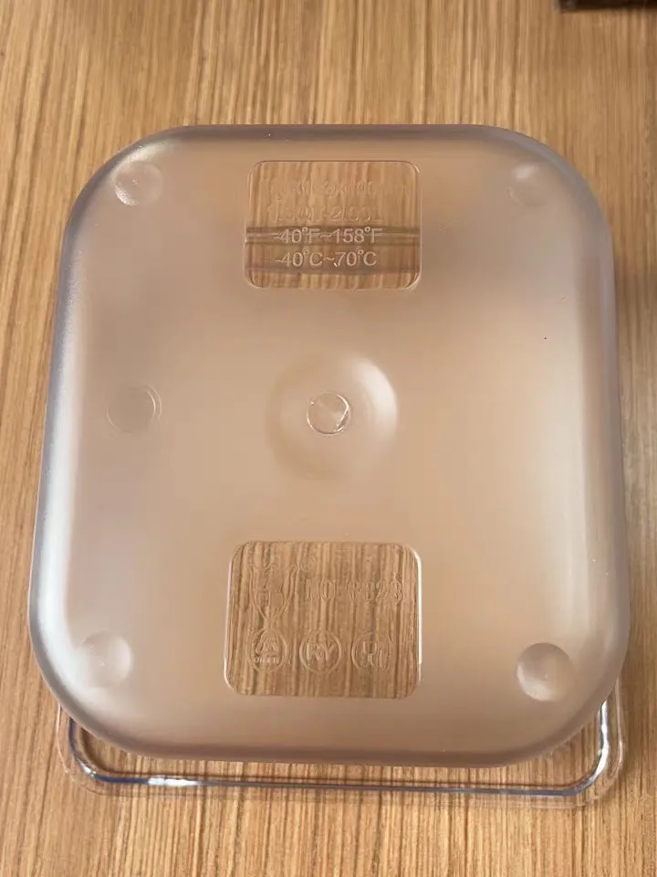 TenUp Polycarbonate Food Pan 1/6 Size 4'' Deep