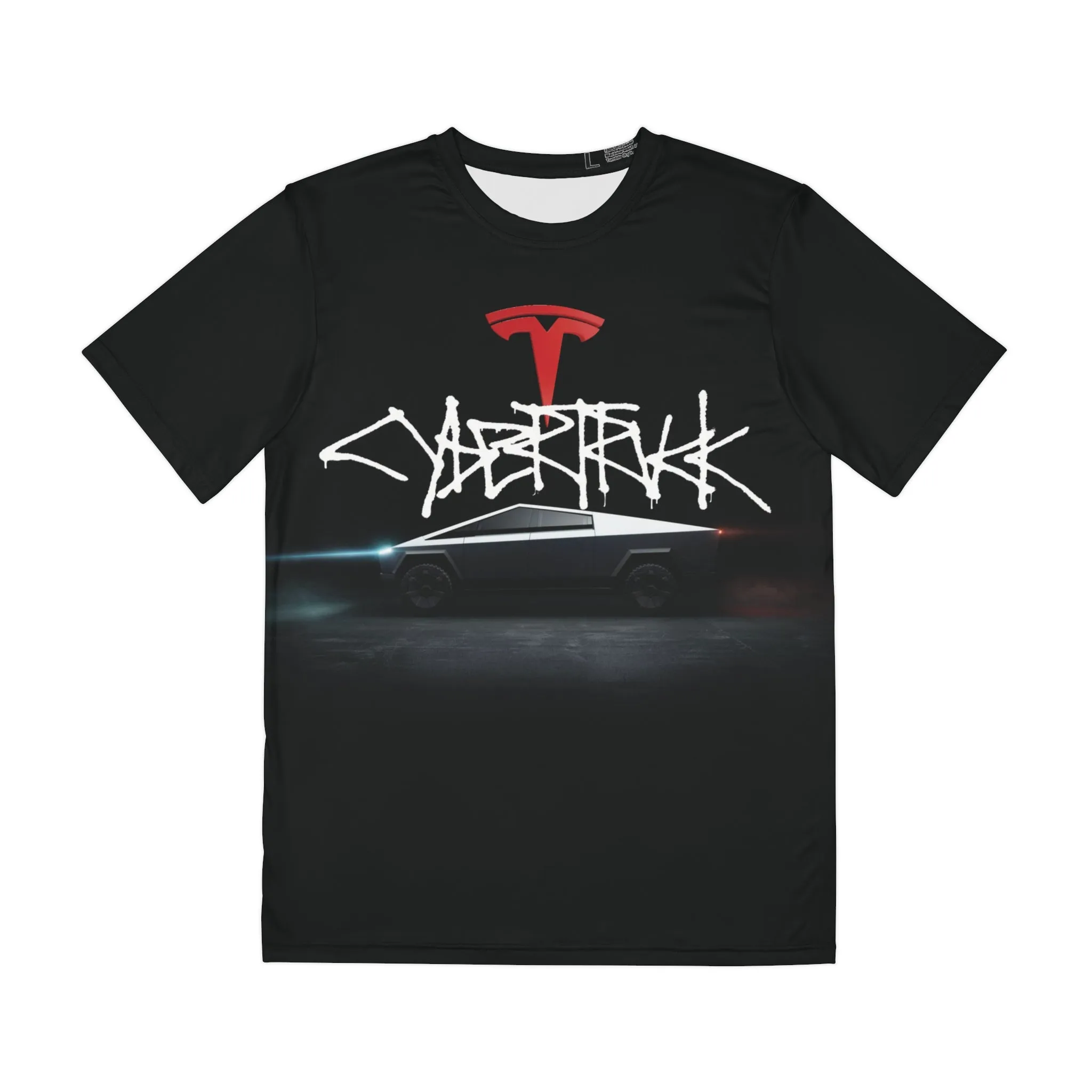 Tesla Cybertruck graphic Men's Polyester Tee
