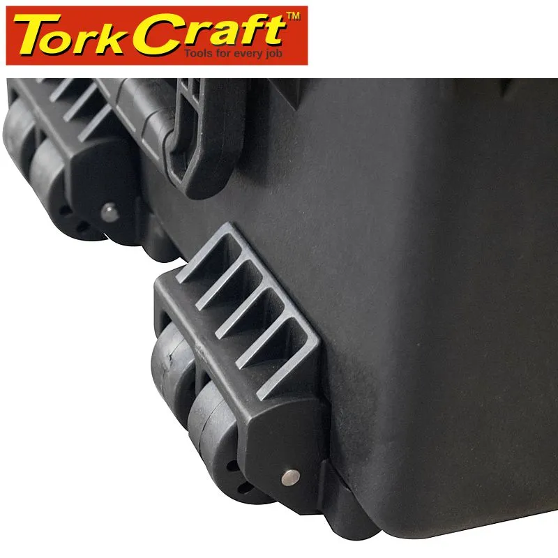 TORK CRAFT PLASTIC CASE 797 X 518 X 313MM OD WITH FOAM BLACK CASE WATER & DUST PR PLC744627