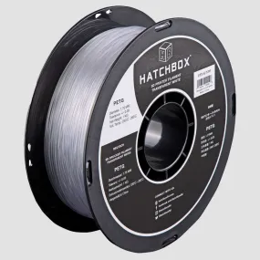 TRANSPARENT WHITE PETG FILAMENT - 1.75MM, 1KG SPOOL