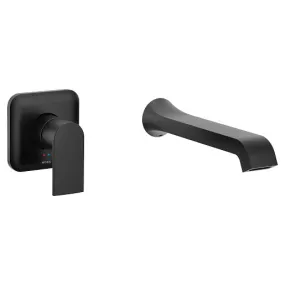 Tub Filler MOEN Genta LX Matte Black One-Handle Non Diverter WT901BL