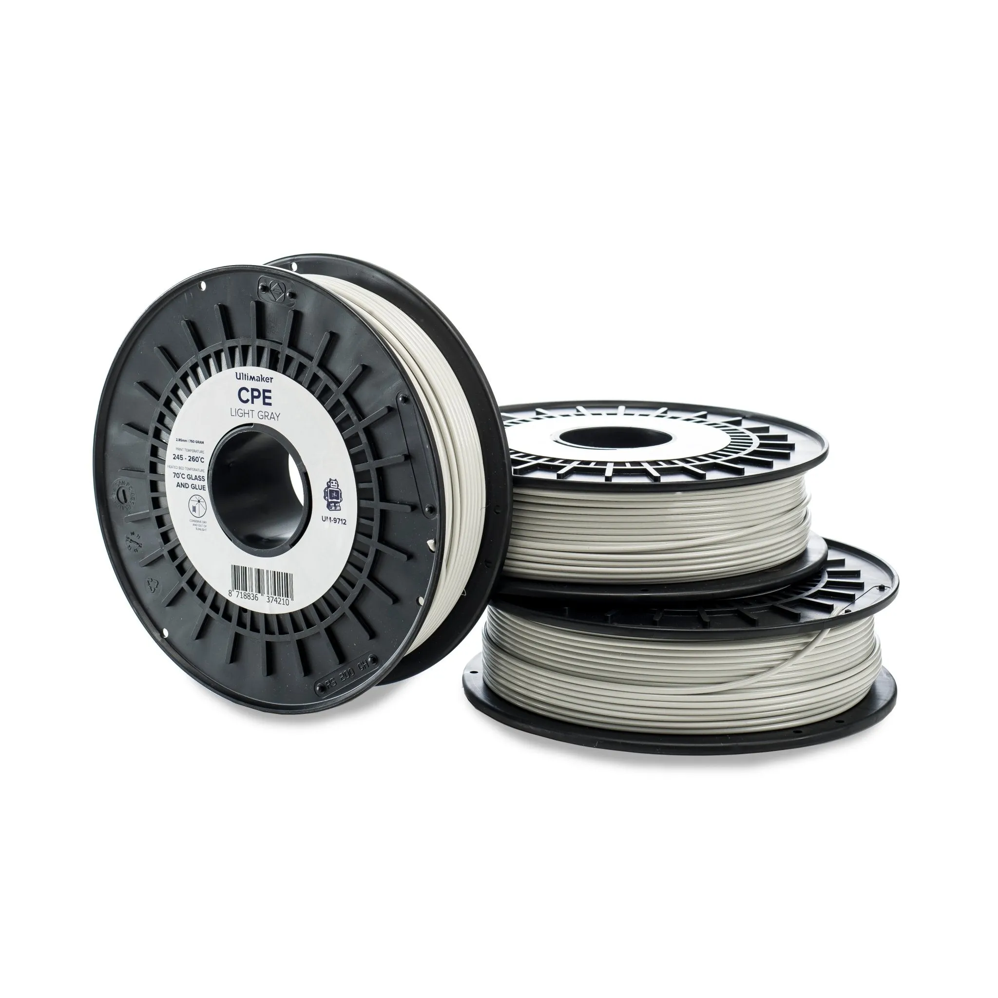 Ultimaker Filament - CPE Light Gray