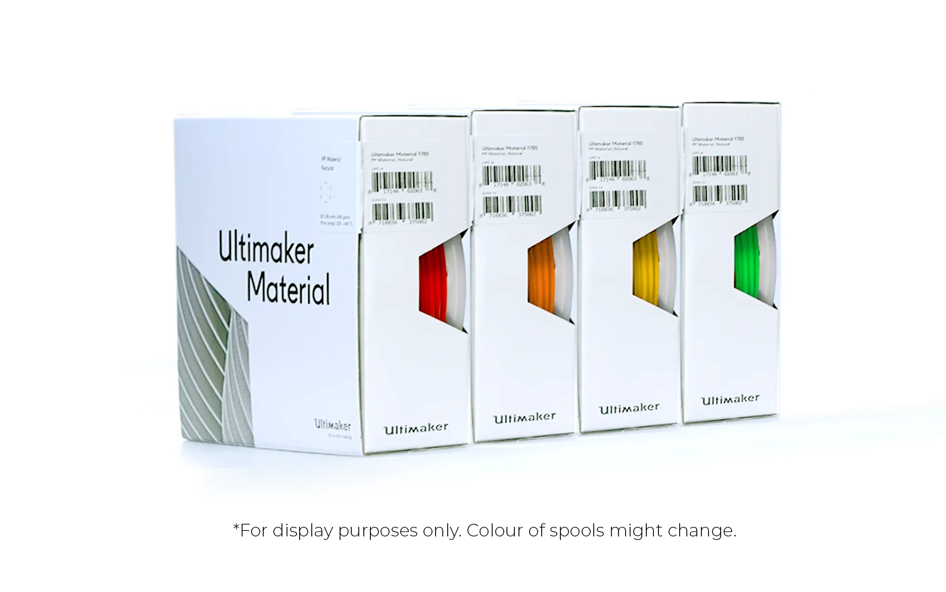 UltiMaker Material Bundle for the 2  Connect (4 Filaments)