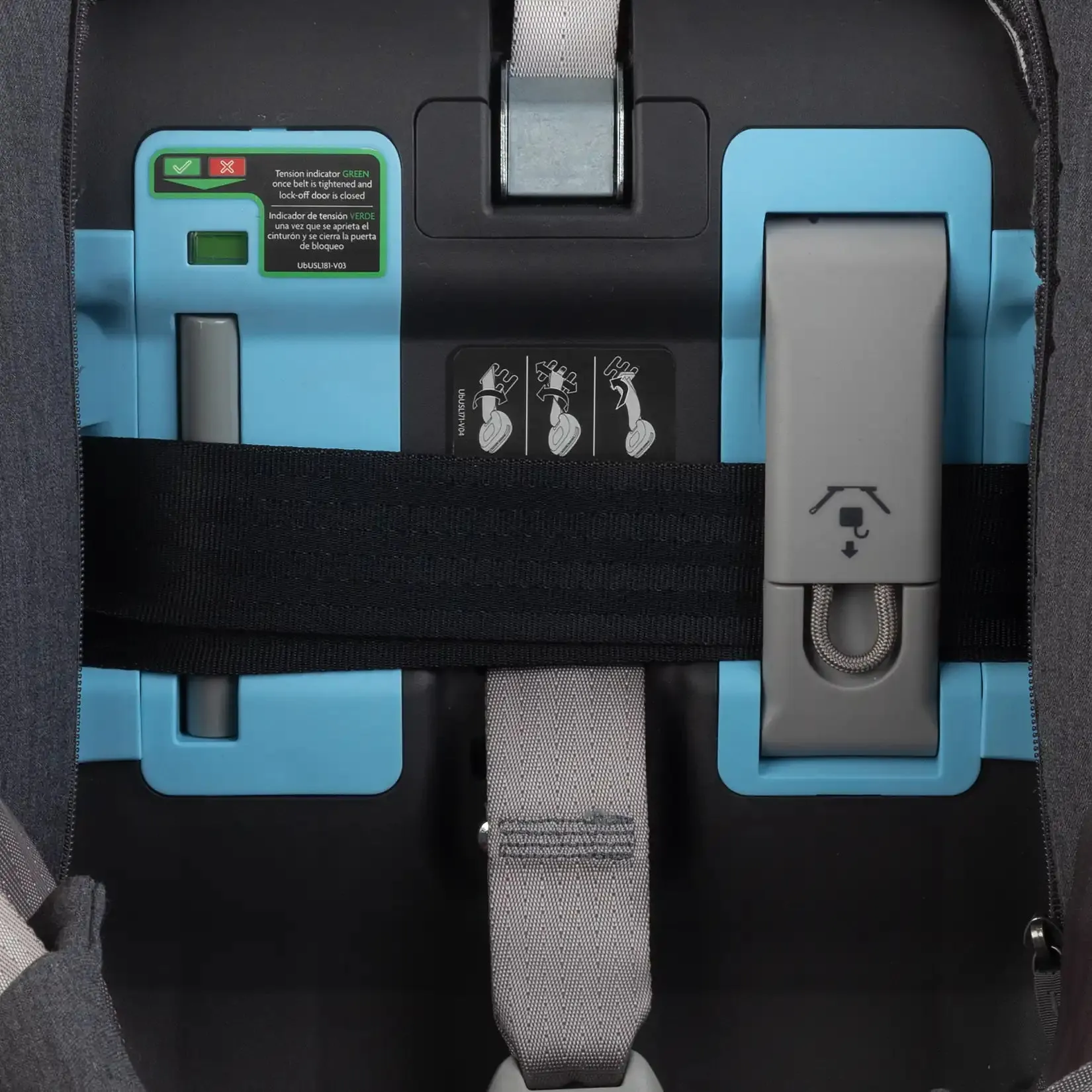 UPPAbaby Rove Convertible Car Seat - Cody (Coastal Blue Mélange) (dualTECH Fabric)