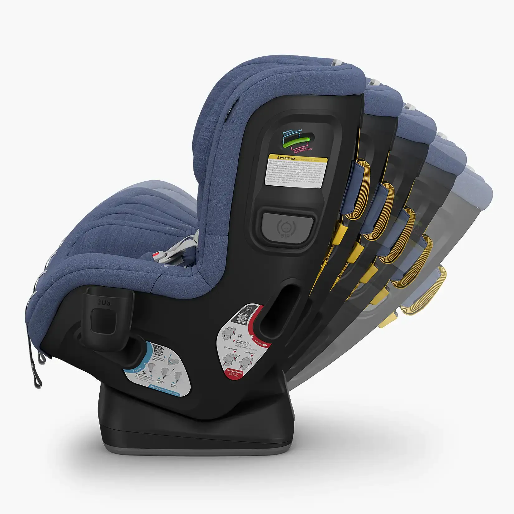 UPPAbaby Rove Convertible Car Seat - Cody (Coastal Blue Mélange) (dualTECH Fabric)