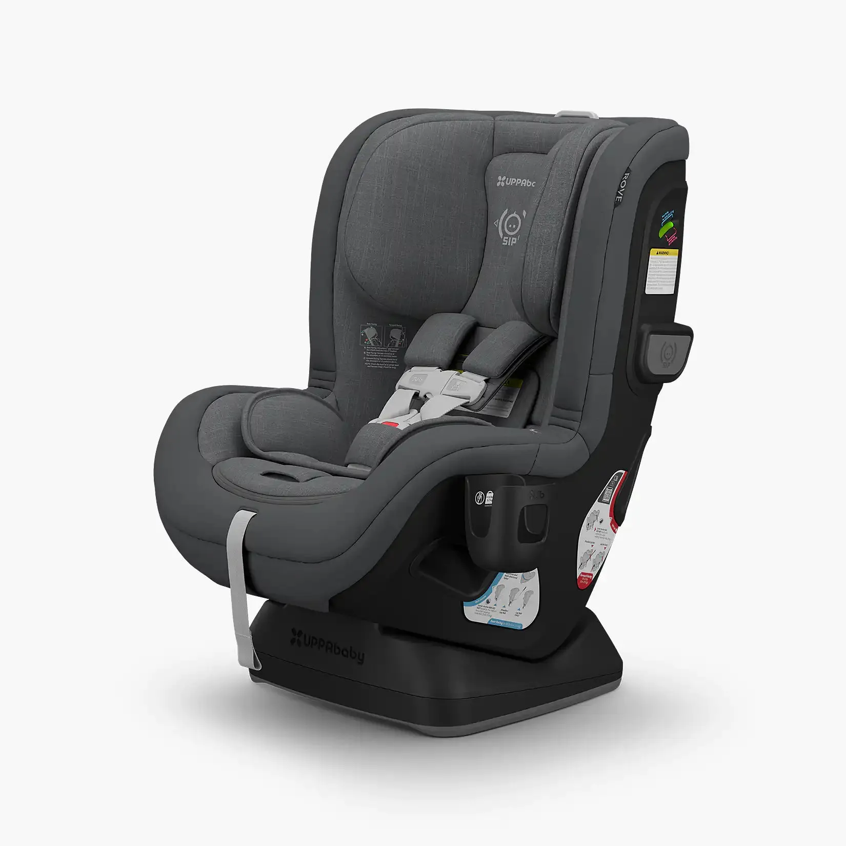 UPPAbaby Rove Convertible Car Seat - Greyson (Charcoal Mélange) (pureTECH Fabric)