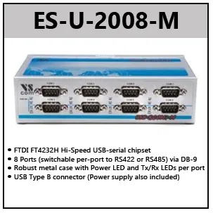 USB TO RS422/RS485 ADAPTERS (FULL SPEED)