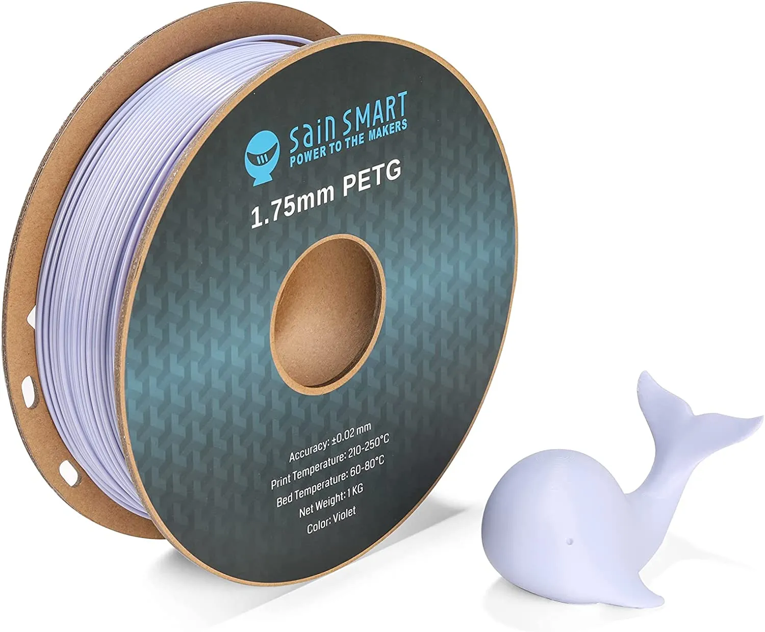 Violet 1.75mm PRO-3 PETG Filament, 1kg
