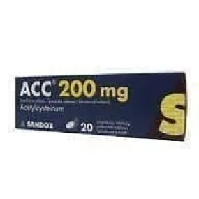 Viral bronchitis treatment, ACC 200mg Effervescent Tab N20 Coughing, n-acetyl cysteine UK stock