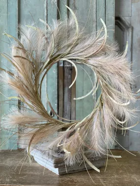 Whisp Wreath | 24" | Pale Mellow | CLOSEOUT!  From $5.95