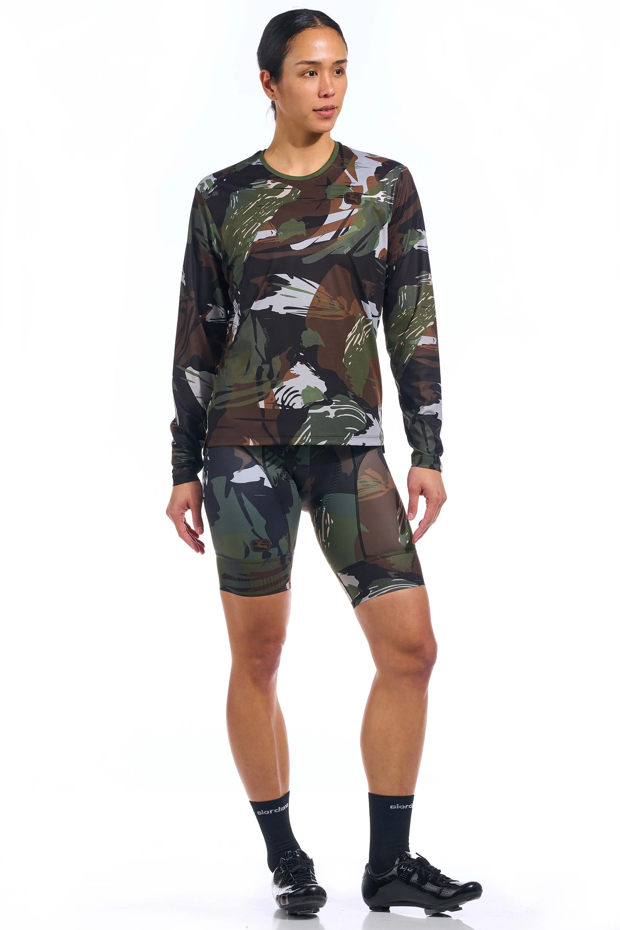 Women's Brushstroke Camo FR-C Pro Bib Short