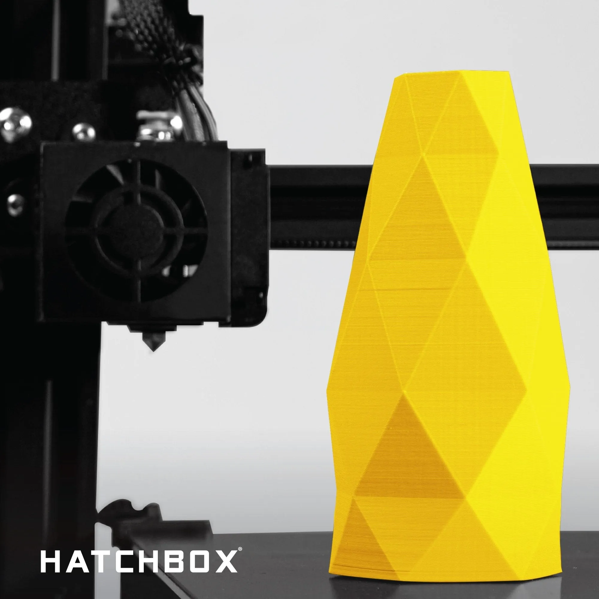 YELLOW PLA FILAMENT - 1.75MM, 1KG SPOOL